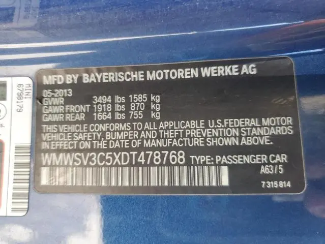 2013 MINI COOPER S