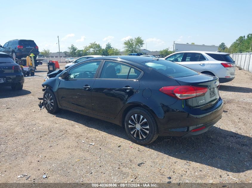 2017 KIA FORTE LX