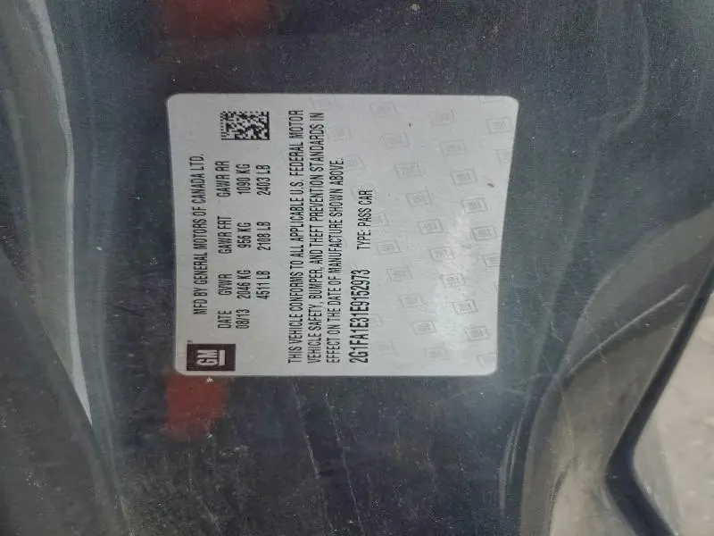 2014 CHEVROLET CAMARO LS  