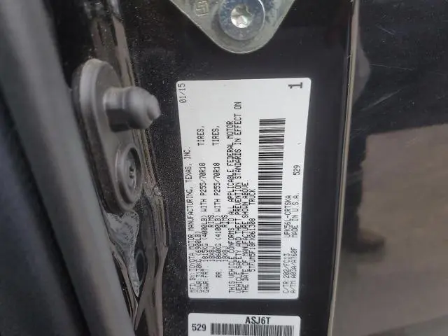 2015 TOYOTA TUNDRA DOUBLE CAB SR  