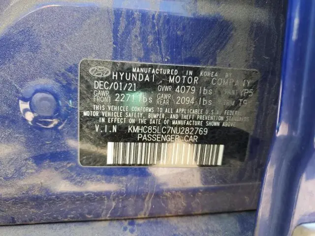 2022 HYUNDAI IONIQ SEL  