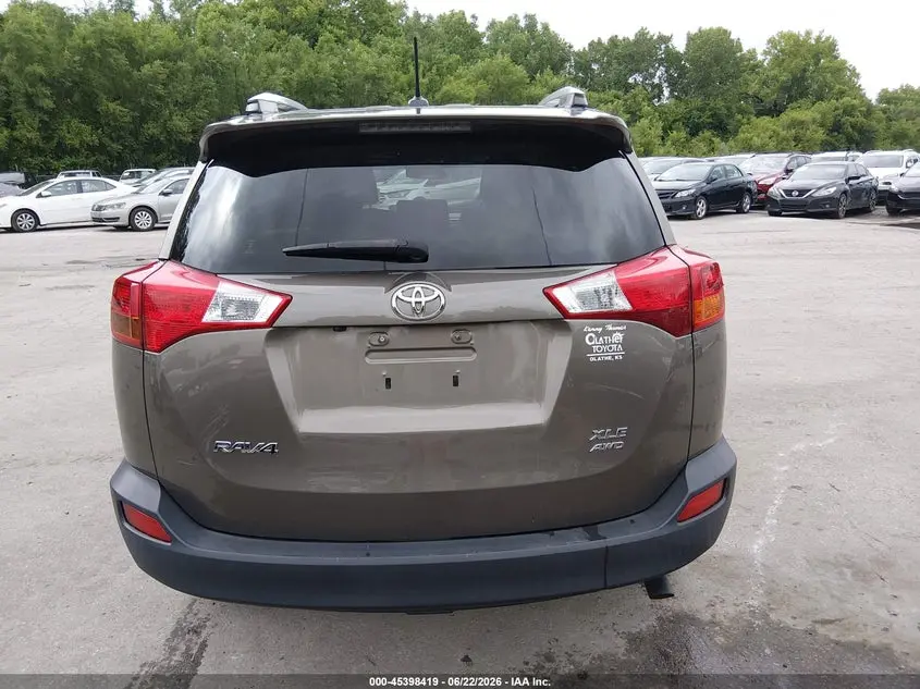2014 TOYOTA RAV4 XLE
