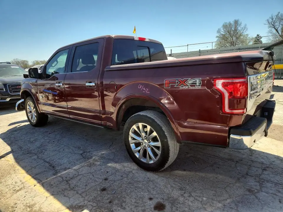 2016 FORD F150 SUPERCREW  