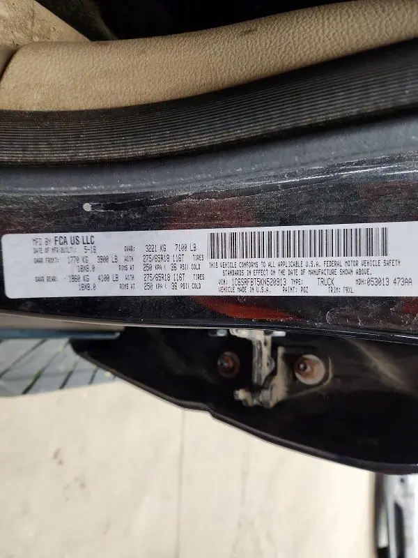 2019 RAM 1500 BIG HORN/LONE STAR  