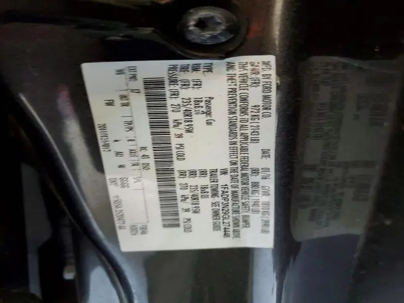 2016 FORD FOCUS TITANIUM  