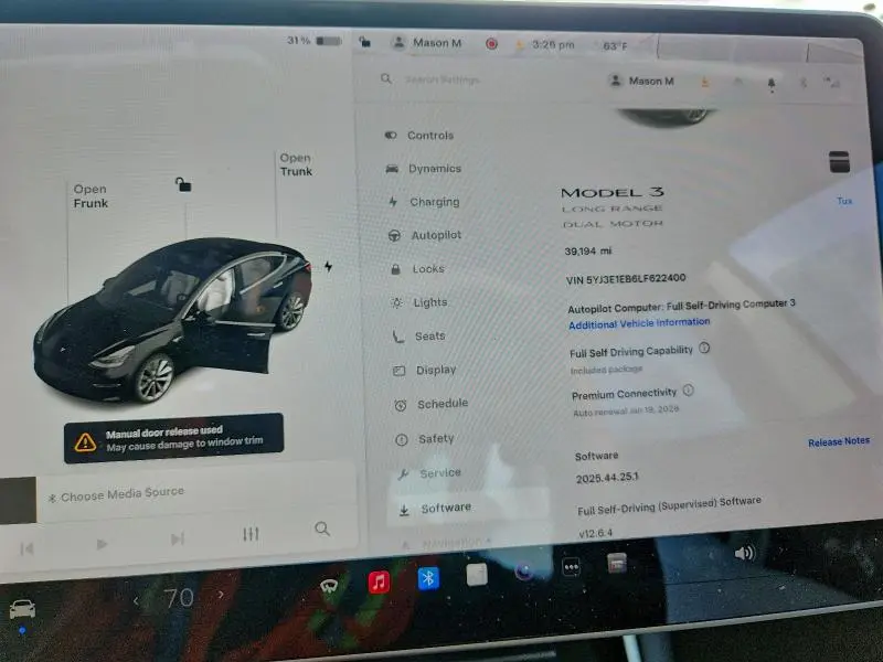 2020 TESLA MODEL 3   