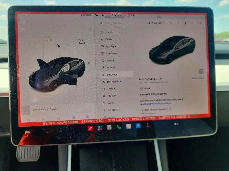 2020 TESLA MODEL 3   