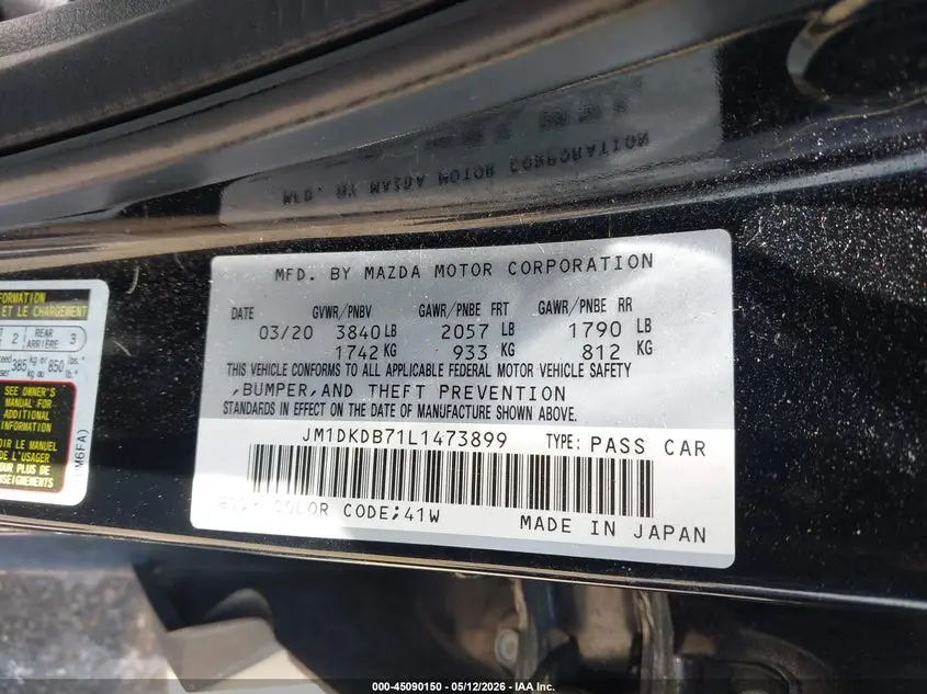 2020 MAZDA CX-3 SPORT