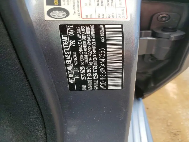 2012 MERCEDES-BENZ E 350 4MATIC  