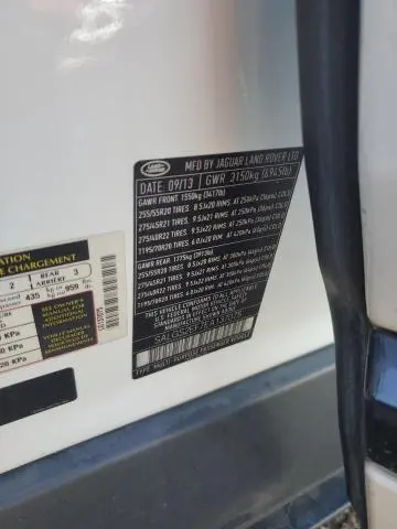 2014 LAND ROVER RANGE ROVER SUPERCHARGED  