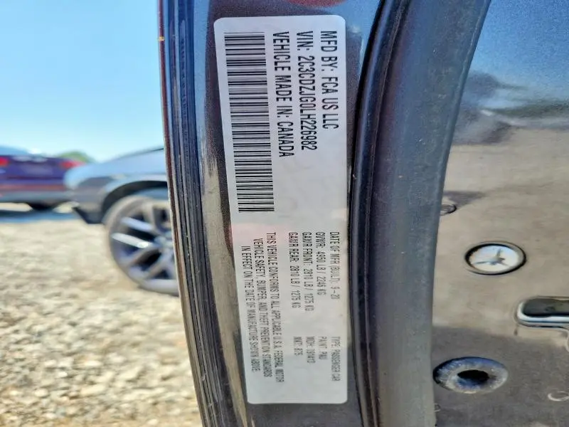 2020 DODGE CHALLENGER GT  