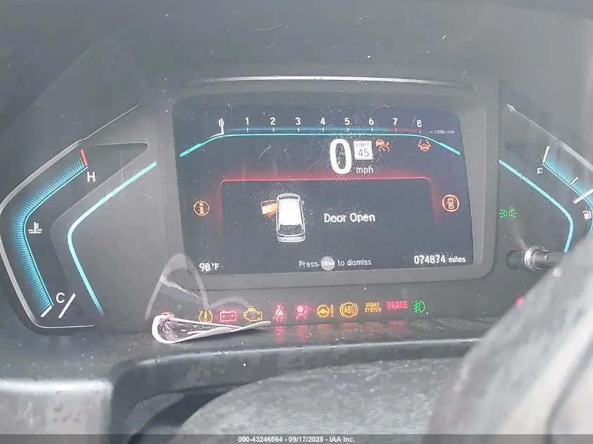 2022 HONDA ODYSSEY TOURING