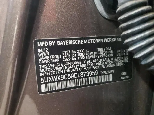 2013 BMW X3 XDRIVE28I  