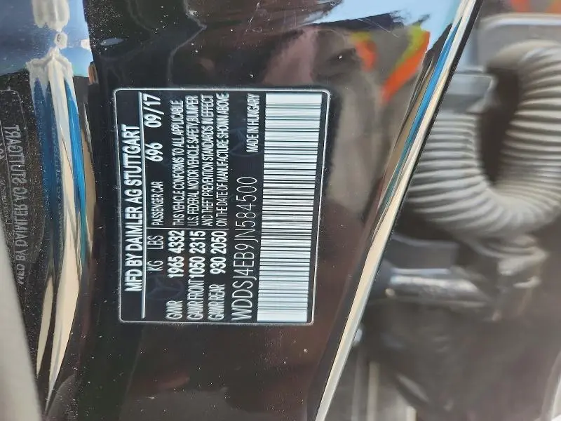 2018 MERCEDES-BENZ CLA 250  
