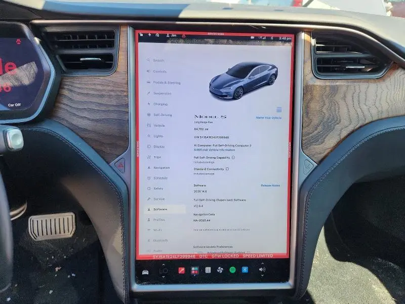 2020 TESLA MODEL S   