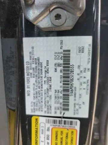 2016 FORD FUSION SE  