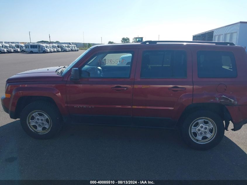 2014 JEEP PATRIOT SPORT