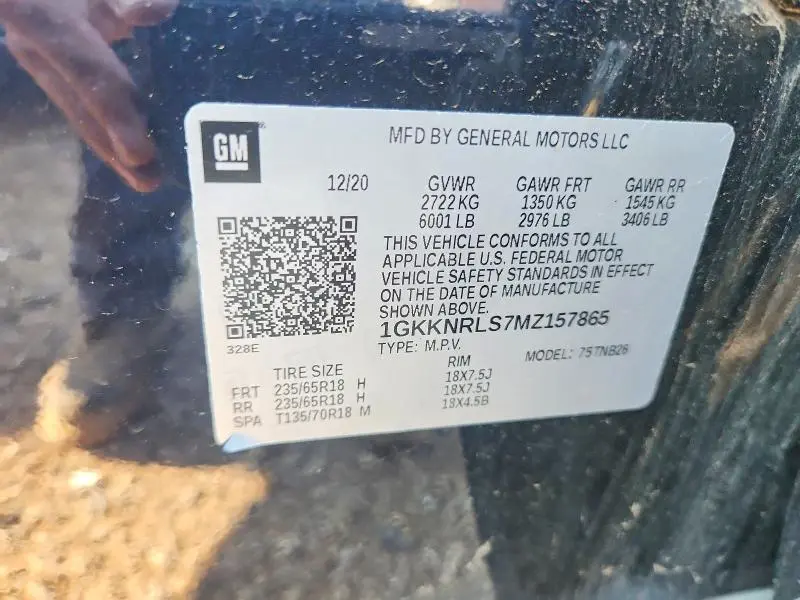 2021 GMC ACADIA SLE  