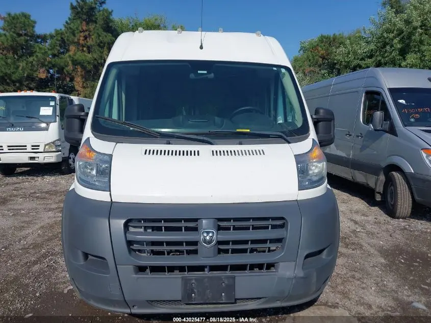 2017 RAM PROMASTER 2500 HIGH ROOF 159 WB