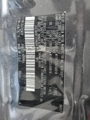 2021 TOYOTA RAV4 XLE PREMIUM  