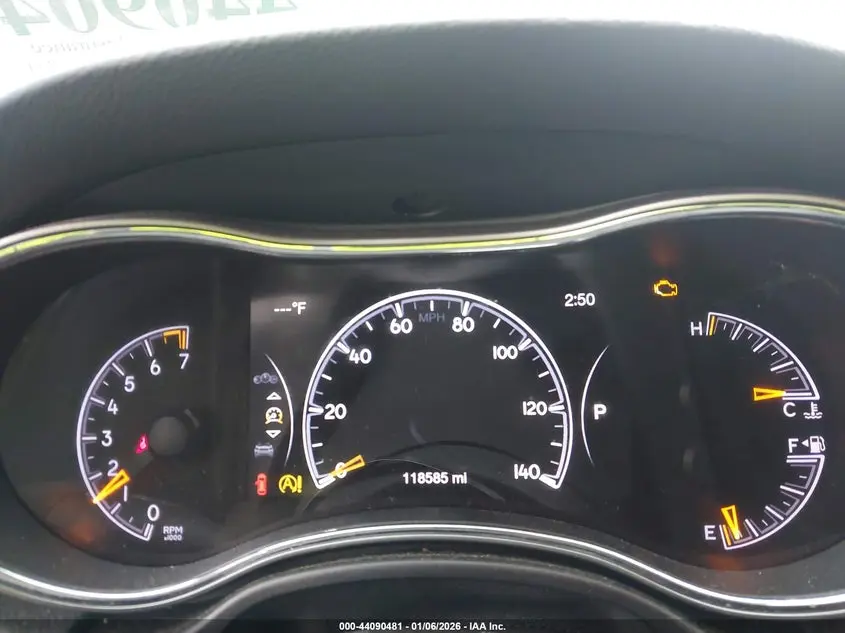 2018 JEEP GRAND CHEROKEE ALTITUDE 4X2