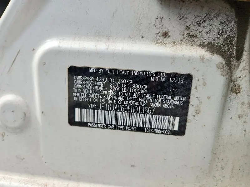 2014 SUBARU IMPREZA PREMIUM  