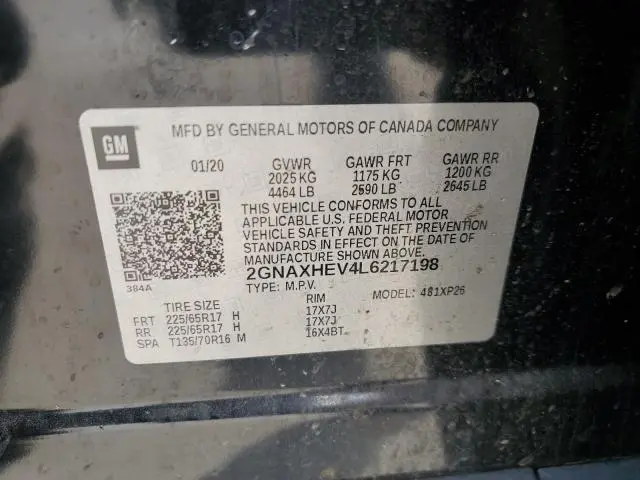 2020 CHEVROLET EQUINOX LS  