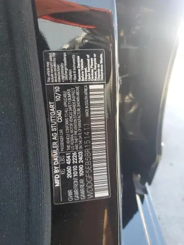 2011 MERCEDES-BENZ C 300  