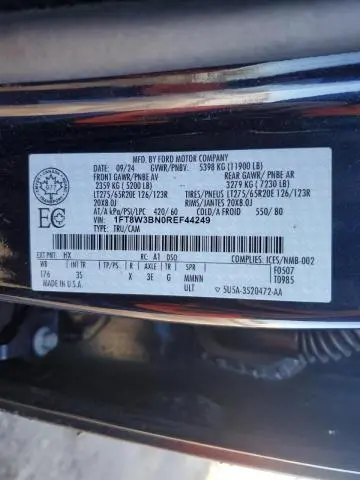 2024 FORD F350 SUPER DUTY  