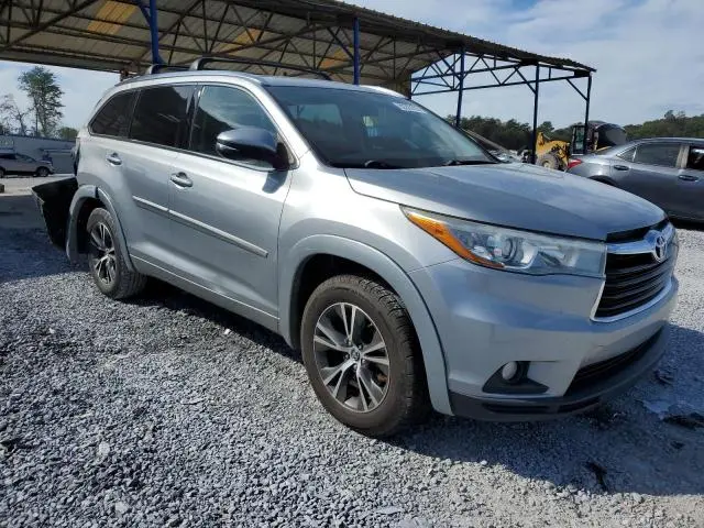 2016 TOYOTA HIGHLANDER XLE  