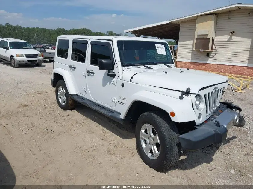 2017 JEEP WRANGLER UNLIMITED SAHARA 4X4