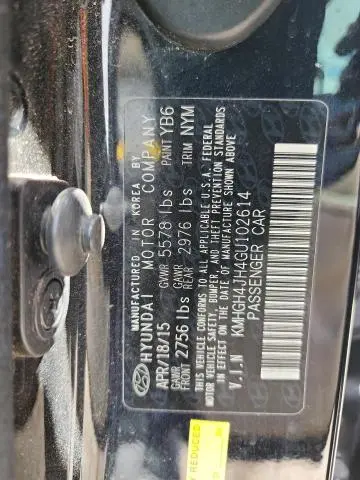 2016 HYUNDAI EQUUS SIGNATURE  