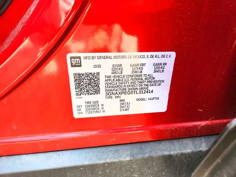 2026 CHEVROLET EQUINOX LT  