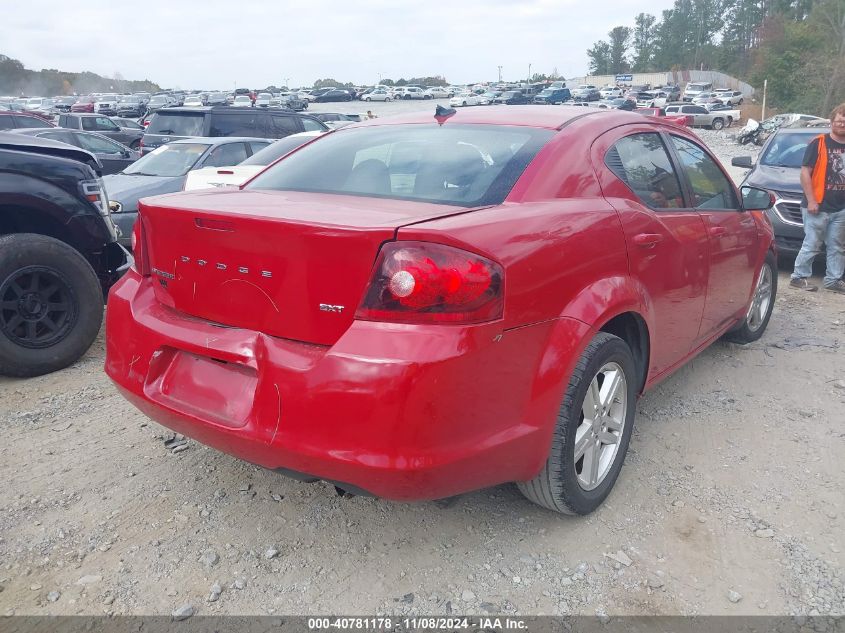 2012 DODGE AVENGER SXT