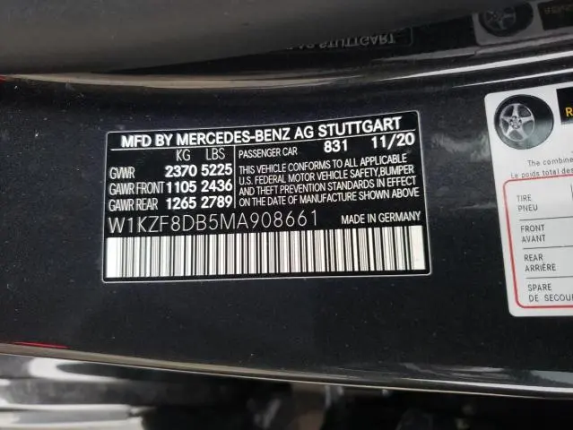 2021 MERCEDES-BENZ E 350  