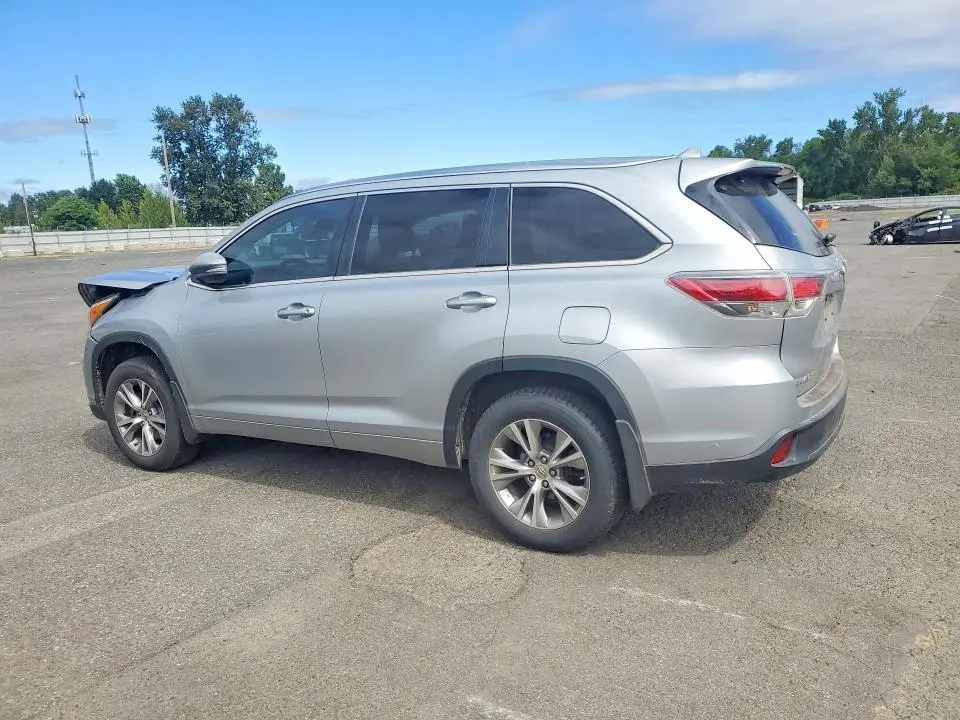 2015 TOYOTA HIGHLANDER XLE  