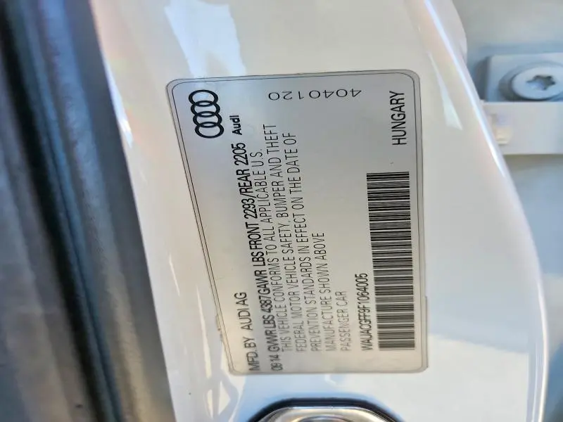 2015 AUDI A3 PREMIUM  