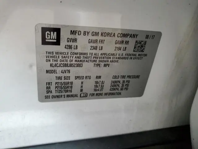 2018 BUICK ENCORE ESSENCE  