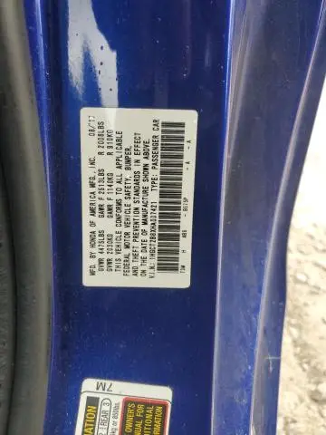 2017 HONDA ACCORD EXL  