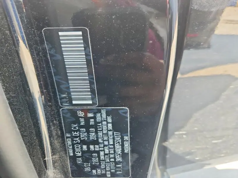 2023 KIA FORTE GT LINE  