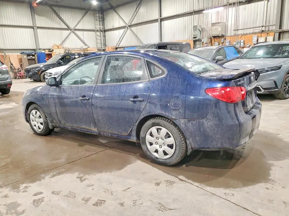 2010 HYUNDAI ELANTRA BLUE  