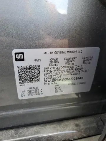 2021 BUICK ENCLAVE PREMIUM  
