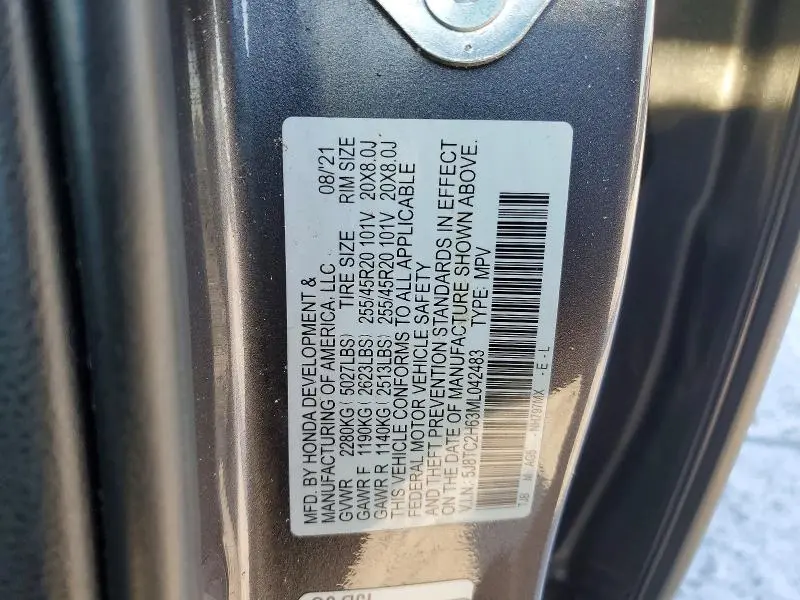 2021 ACURA RDX A-SPEC  