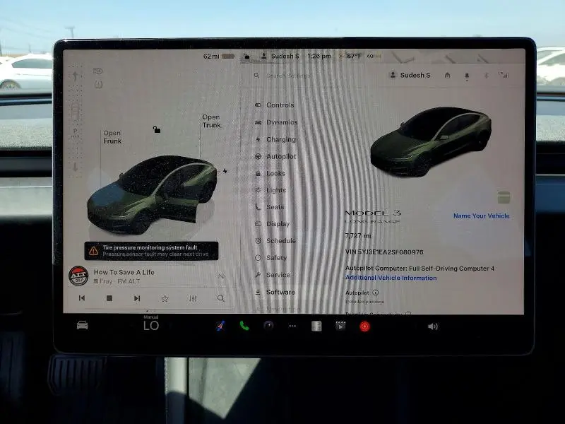 2025 TESLA MODEL 3   