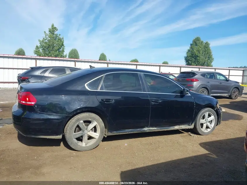 2013 VOLKSWAGEN PASSAT 2.5L SE