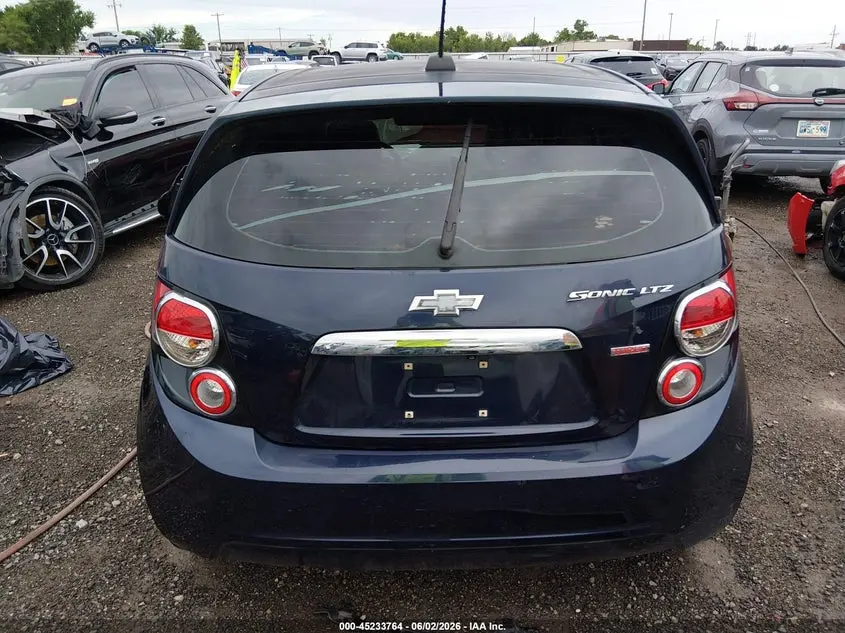 2016 CHEVROLET SONIC LTZ AUTO