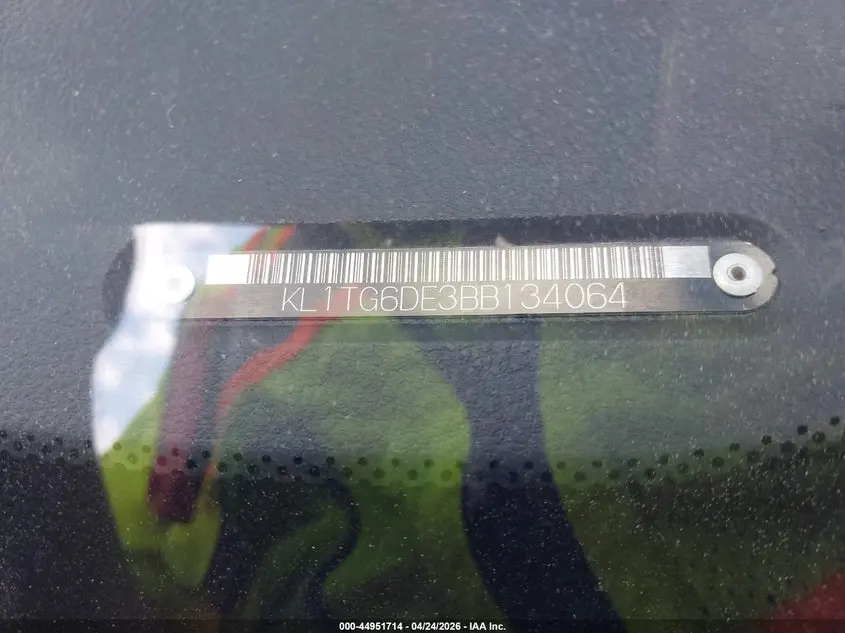 2011 CHEVROLET AVEO 2LT
