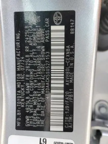 2025 TOYOTA CAMRY XSE  