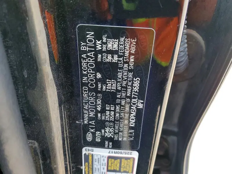 2020 KIA SPORTAGE LX  