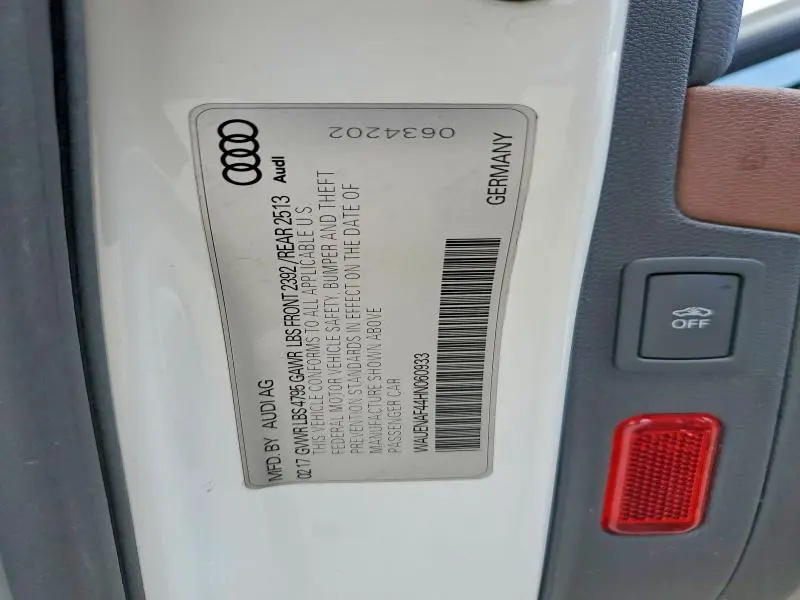 2017 AUDI A4 PREMIUM PLUS  